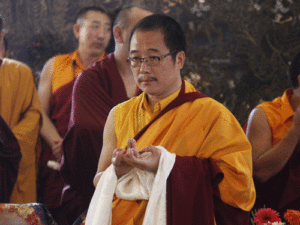 Interview with His Holiness  Karma Kuchen Rinpoche